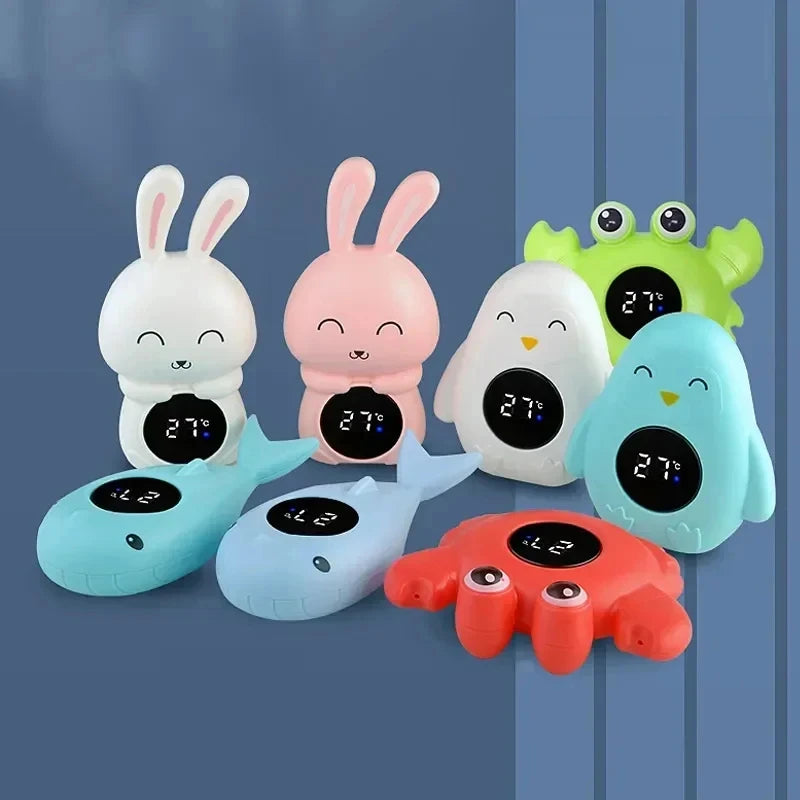 Baby Bath Thermometer with LED Display — Floating Water Tester