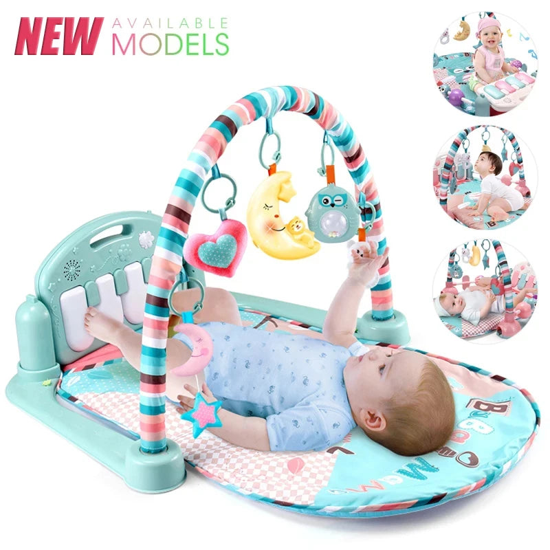 Baby Activity Gym Play Mat with Music & Piano
