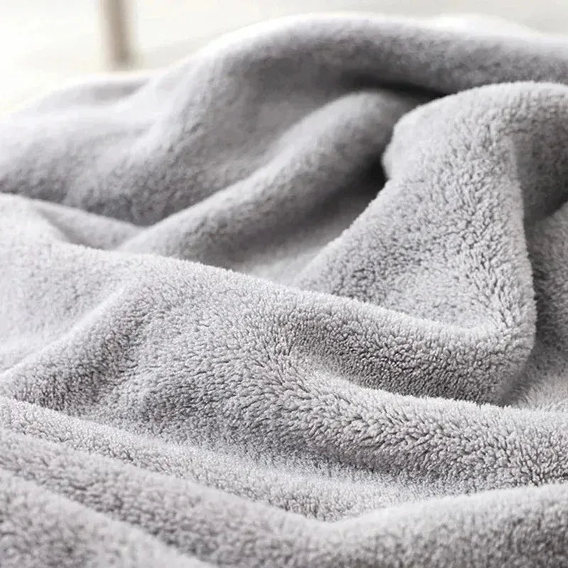 Baby Hooded Bath Towel — Soft Cartoon Wrap for Newborns
