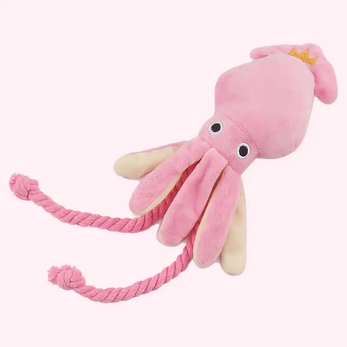 Pet Octopus Plush Rope Chew Toy — Bite-Resistant Interactive Dog Toy
